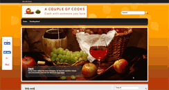Desktop Screenshot of coupleofcooks.com